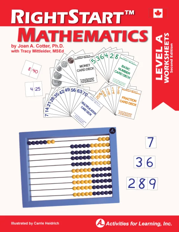 Right Start Math Level A: Lessons & Worksheets