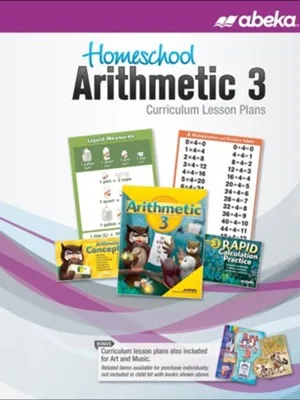 Abeka Arithmetic 3 (Set of 4)