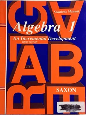 Saxon Algebra 1 - Set of 3