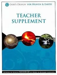 God's Design for Heaven & Earth - Teacher Supplement & Student cd-rom (Set of 2)