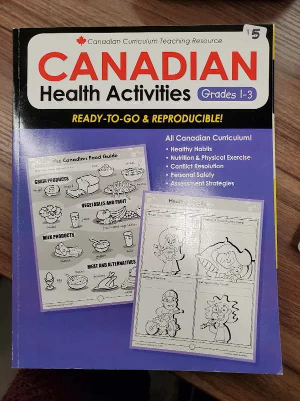 Canadian Health Activities - Grades 1-3 - c2007