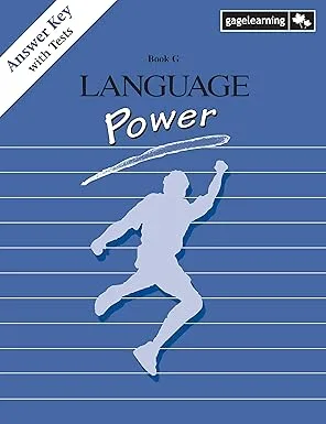Language Power - Answer Key Level G