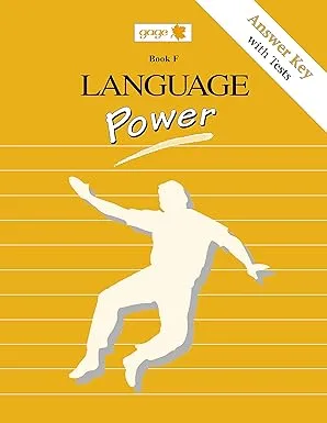 Language Power - Answer Key Level F