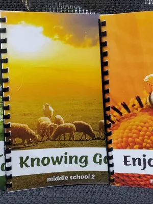 Middle School 1, 2, 3 - Scripture Memory Fellowship - Set of 3