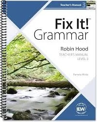 Fix It! Grammar - Teacher Manual Book 3 - Robin Hood