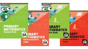 Primary Mathematics 5 -  Set of 5