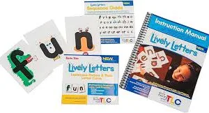 Lively Letters Multisensory Mnemonic Letter Card Program