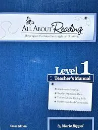 All About Reading - Level 1 Teacher's Manual Color Ed.