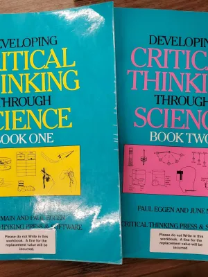 Developing Critical Thinking Through Science - Book 1 & 2