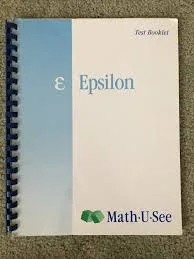 Math U See Epsilon - DVD & Test Booklet