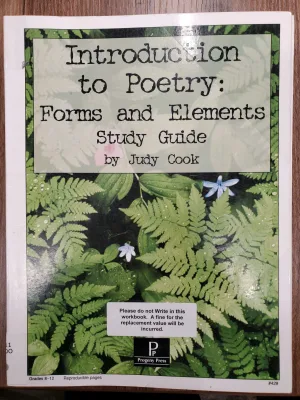 Introduction to Poetry: Forms and Elements Study Guide