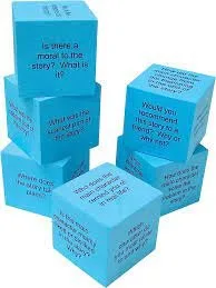 Reading Comprehension Cubes