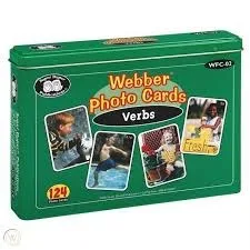 Picture Words Flash Cards And Photo Cards - Verbs Set of 2