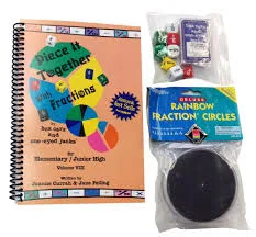 Piece It Together With Fractions Math games for kids in elementary and Junior High